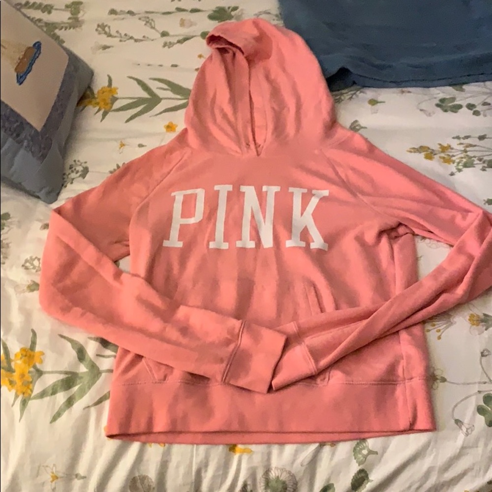 Pink hoodie